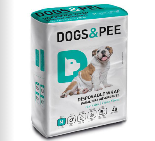 Male pet diaper